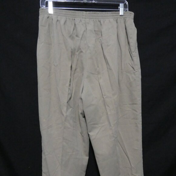 Beige Joggers | large | Stretchy Waistband | Front Pockets - Picture 13 of 16